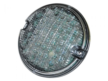 LR008975 - 95mm LED Fog Lamp for Land Rover Defender - Fitted to SVX - Flashes Red