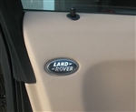 LR010544 - Door Card Badge - Black / Silver Supercharged Style (One Piece) - For Range Rover, Genuine Land Rover