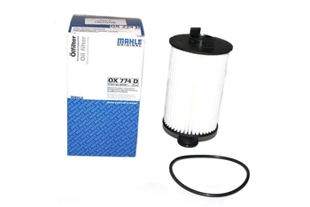 LR011279M - MAHLE Oil Filter for Land Rover and Range Rover 3.0 V6 Petrol and 5.0 V8 AJ Petrol