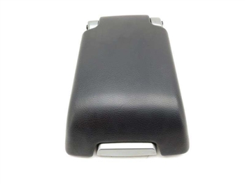 LR016757 - Cubby Box Arm Rest Top - Ebony Leather - For Discovery 3 and Discovery 4, Genuine Land Rover