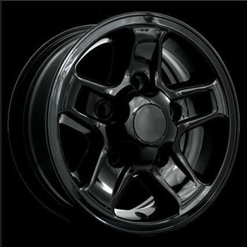 LR023391BLK - Boost Alloy In Gloss Black - 16 x 7 - Will Fit For Defender Discovery 1 and Range Rover Classic