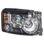 LR023527 - Headlamp - Right Hand - For Left Hand Drive (Not NAS) - Halogen with Manual Levelling - For Discovery 4, Genuine Land Rover