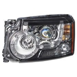 LR023528 - Headlamp - Left Hand - For Left Hand Drive (Not NAS) - Halogen with Manual Levelling - For Discovery 4, Genuine Land Rover