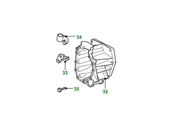 LR023718 - Extension Case for MT82 Gearbox on Fits Defender Puma - 2.4 & 2.2