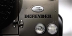 LR024182 - Genuine For Land Rover Defender Tailgate Badge - As Fitted to Defender Raw Special Edition in Brunel