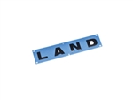 LR025838 - Fits Defender Lettering in Black Gloss - Spells L A N D - For Genuine Land Rover as Fitted For Defender Raw (With Template)