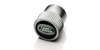 LR027560.LRC - Premium Dust Cap Covers - Set Of Four With Land Rover Oval Logo - Genuine Land Rover