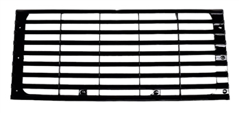 LR038615GB - Front Painted Gloss Black Grille 83-16 for Defender (Not Including Surrounds) (S)