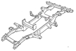 LR038626 - For Genuine Land Rover Full Defender Chassis - For Defender 90 from 2007 Onwards - Will Fit Earlier Models with Adaption