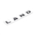 LR043108 - Bonnet Lettering in Black - Spells LAND - For Discovery 3 & 4, Genuine Land Rover