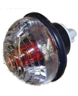 LR047798 - Clear Front Indicator - Complete with 12v Orange Bulb