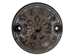 LR048187LEDSM - Fits Defender LED Smoked Rear Indicator Light - Upgraded LED Light by Wipac - Flashes Orange