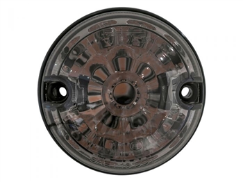 LR048188LEDSM - Fits Defender LED Smoked Front Indicator Light - Upgraded LED Light by Wipac - Flashes Orange