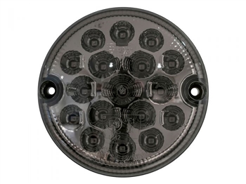 LR048201LEDSM - Fits Defender LED Smoked Rear Fog Light - Upgraded 95mm LED Light by Wipac - Flashes Red