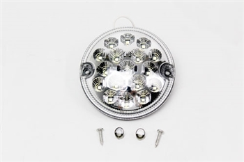 LR048202LEDCL - Round Led Reverse Light Clear (No Plinth) 95mm Wipac