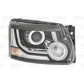 LR052376 - Headlamp - Right Hand - For Left Hand Drive (Not NAS) - Halogen with Automatic and Manual Levelling - For Discovery 4, Genuine Land Rover