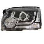LR052385 - Headlamp - Left Hand - For Left Hand Drive (Not NAS) - Halogen with Automatic and Manual Levelling - For Discovery 4, Genuine Land Rover