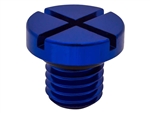 LR055301BLUE - Expansion Tank Bleed Screw in Alloy Blue - Fits Many For Land Rover and Range Rover Vehicles from 2010