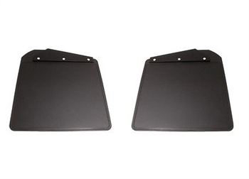 LR055323-LR055333 - Pair Front Mudflaps with Brackets for 83-16 Def 90 110 130