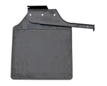 LR055334 - Rear Left Hand Fits Defender 110 & 130 Mudflap - Complete with Bracket - Comes Either with or Without Logo