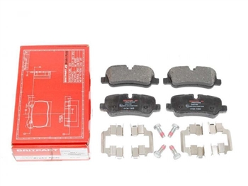 LR055455B - Britpartxs Rear Brake Pads - For Discovery 4 and Range Rover Sport 2009-2013