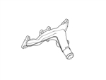 LR063232 - Water Manifold for Land Rover Defender Puma - 2.2 Engine - For Genuine Land Rover