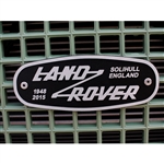 LR069121- - Land Rover Heritage Grill Oval Badge (Gen LR) (Requires Heritage Vin Number)