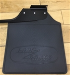 LR069133 - Heritage Fits Defender 110 Rear Right Hand Mudflap - With Black Heritage Logo - For Genuine Land Rover