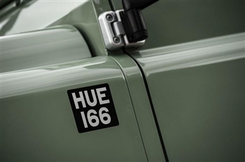LR069215 - HUE 166 Heritage Fits Defender Decal For Left Hand Wing - For Genuine Land Rover