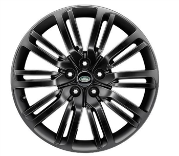 LR081585 - Style '1012' Wheel with 10 Split Spoke Design - For Discovery 5, Genuine Land Rover - 21 x 9.5 Finished in Gloss Black