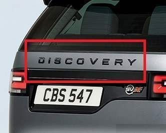 LR082800 - Rear Black Lettering - Spells D I S C O- For Discovery 5, Genuine Land Rover