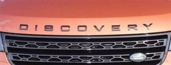 LR082802 - Front Black Lettering - Spells D I S C O - For Discovery 5, Genuine Land Rover