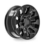 LR123935 - GENUINE LAND ROVER Black Sawtooth  Alloy 18" x 8" ET10