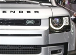 LR129745 - All New Fits Defender Grille Badge - Green and Silver Oval - For Genuine Land Rover (Vehicles with Speed Control)