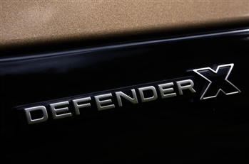 LR133408 - Fits Defender X Side Profile Badge - For Genuine Land Rover