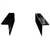 LR134AB - 110 Station Wagon Load Area Sides 2mm-Black