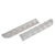 LR135 - Def Treadplate Bumper End Covers 2mm Silver