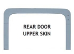 LR14-1A - Def/ Series Rear Door Upper Skin (Aluminium) (S)