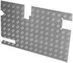 LR157-3 - For Defender Safari Door Chequer Plate - With 90mm Wiper Cut Out - 3mm