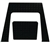 LR182B - Tdci 07-18 Def 2 Piece Bonnet Chequer  2mm Black