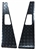 LR184B - 2mm Black Wing Top Chequer Plate for Defender 83-16