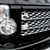LR3G509BS - Grille Supercharged Style In Black and Silver for Discovery 3