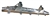 LR721HDG - Heavy Duty Galvanised Rear Crossmember with Short Extensions for 90 (83-98)