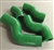 LR728 - TD5 Silicone Intercooler Hoses (Non Ace Vehicles Only) For Land Rover Green, Discovery