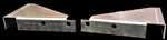 LR753 - 109" and 110 Station Wagon Floor End Caps Gussets Pair (S)