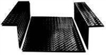 LR84B-3 - Load Area in Chequer Plate - For Defender 90 - 3mm Black Finish