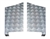LR85-3 - Rear Wing Chequer Plate - For Defender 110 - 3mm Aluminium Finish