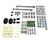 LR900FKFIXINGS - Bullhead fixing kit for Defender bulkheads 1983-2006