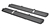 LR950B - Black Bulkhead Pair Fly Screens for Series & Defender 58-02 (S)