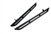 LRB811 - Pair Black Rock Slider with Tubes for Defender 110 83-16